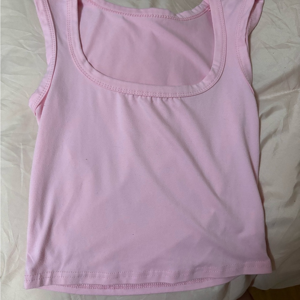SHEIN Light Pink Tank Top